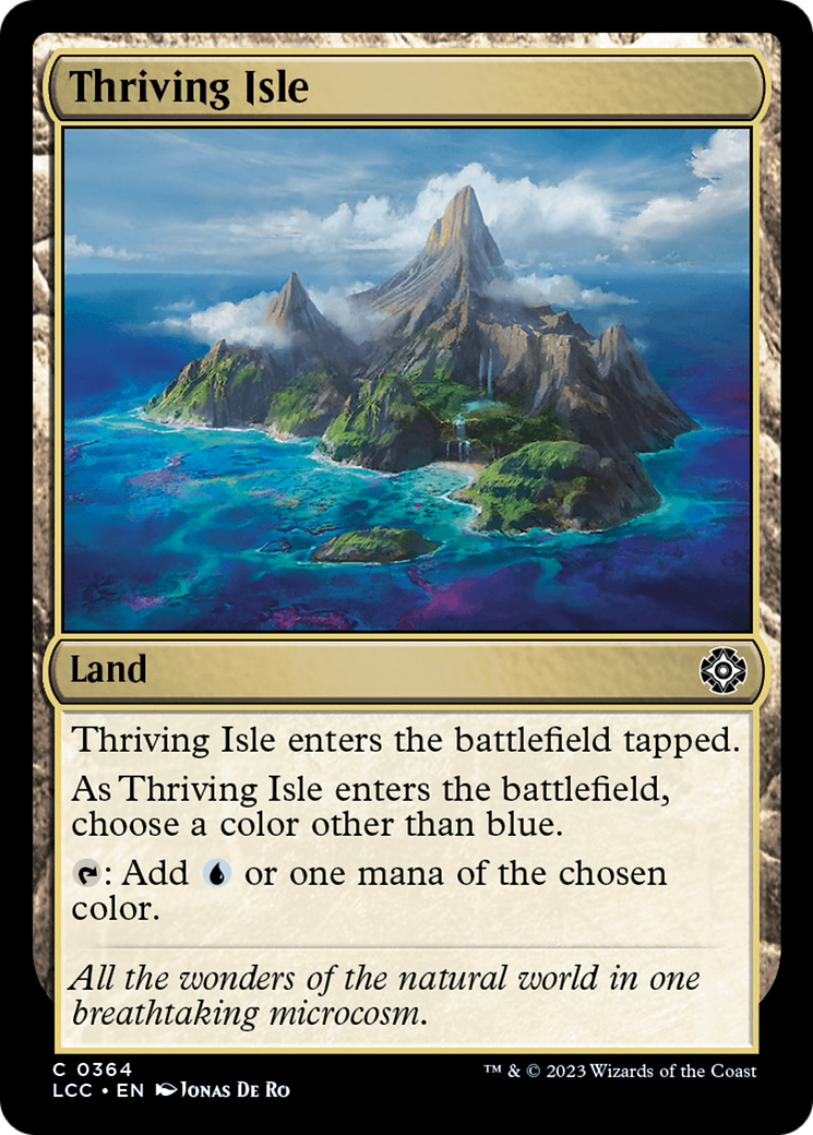 Thriving Isle [The Lost Caverns of Ixalan Commander] | Exor Games Summserside