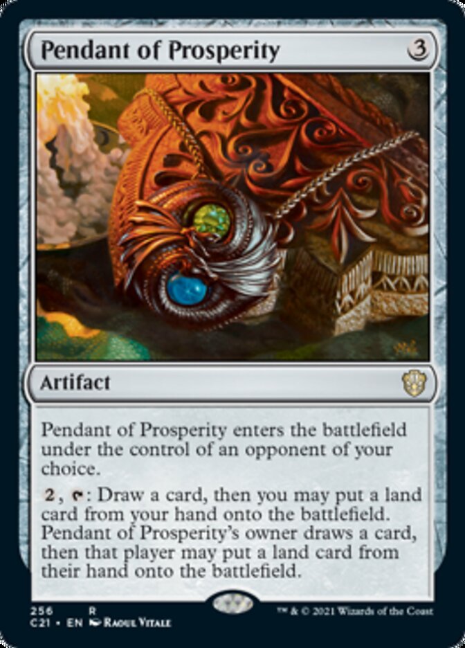 Pendant of Prosperity [Commander 2021] | Exor Games Summserside