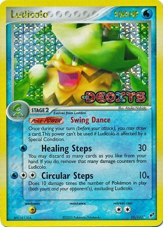 Ludicolo (10/107) (Stamped) [EX: Deoxys] | Exor Games Summserside