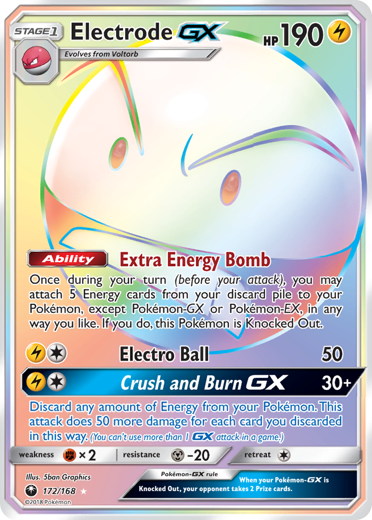 Electrode GX (172/168) [Sun & Moon: Celestial Storm] | Exor Games Summserside