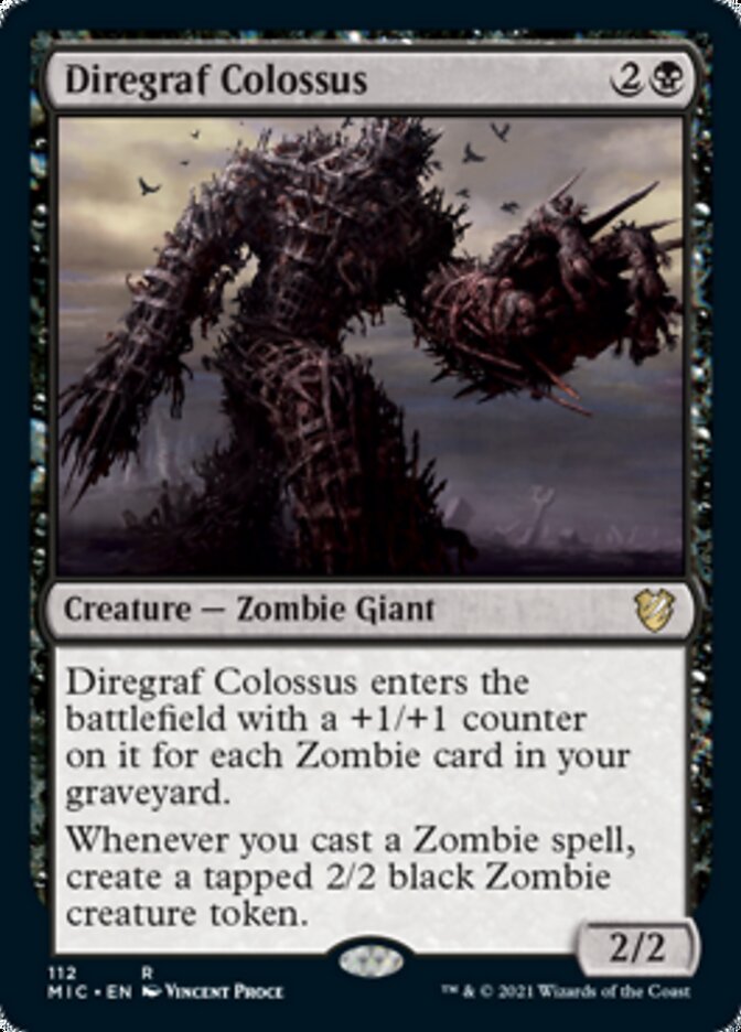 Diregraf Colossus [Innistrad: Midnight Hunt Commander] | Exor Games Summserside