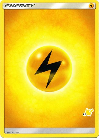 Lightning Energy (Pikachu Stamp #22) [Battle Academy 2020] | Exor Games Summserside