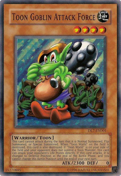 Toon Goblin Attack Force [DL7-EN001] Super Rare | Exor Games Summserside