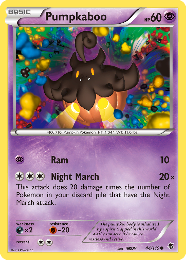 Pumpkaboo (44/119) [XY: Phantom Forces] | Exor Games Summserside