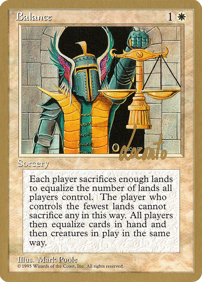 Balance (Michael Loconto) [Pro Tour Collector Set] | Exor Games Summserside