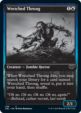 Wretched Throng [Innistrad: Double Feature] | Exor Games Summserside