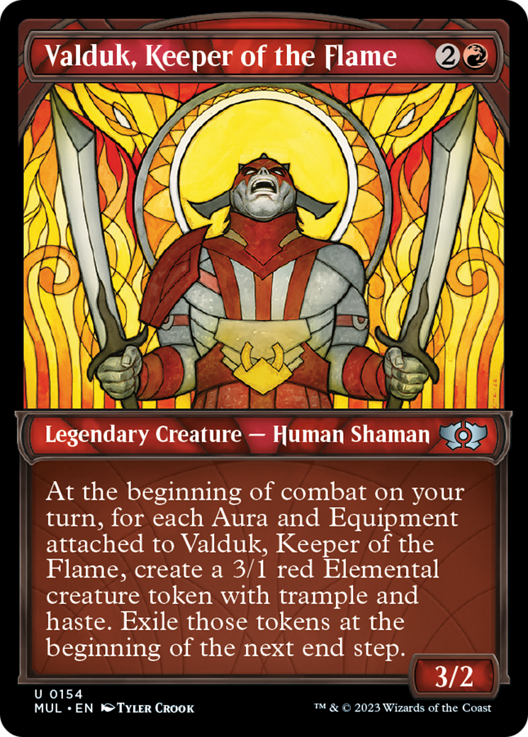 Valduk, Keeper of the Flame (Halo Foil) [Multiverse Legends] | Exor Games Summserside