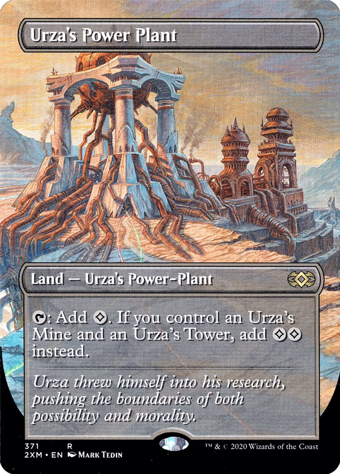 Urza's Power Plant (Borderless) [Double Masters] | Exor Games Summserside