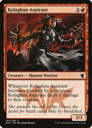 Kolaghan Aspirant [Dragons of Tarkir] | Exor Games Summserside