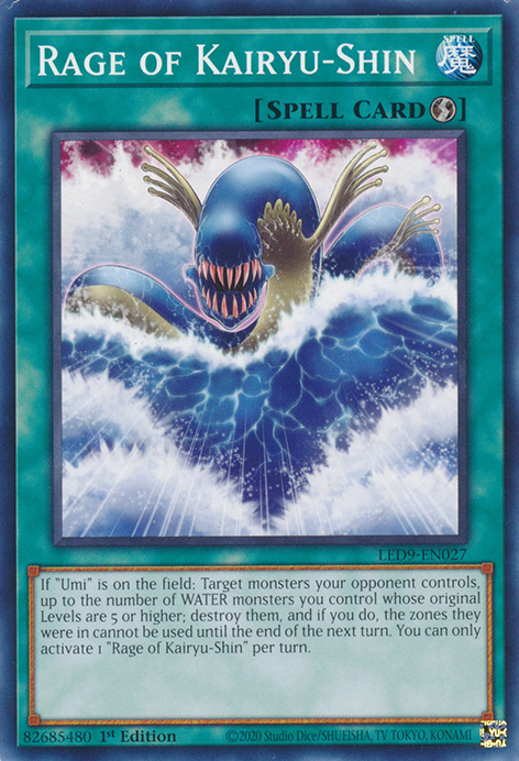 Rage of Kairyu-Shin [LED9-EN027] Common | Exor Games Summserside