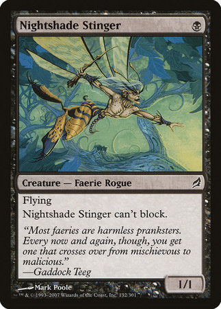 Nightshade Stinger [Lorwyn] | Exor Games Summserside