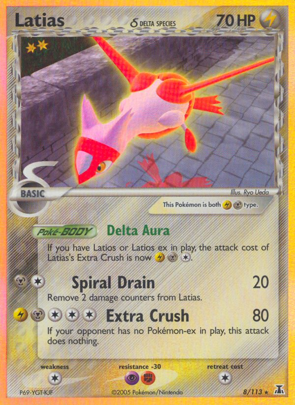 Latias (8/113) (Delta Species) [EX: Delta Species] | Exor Games Summserside