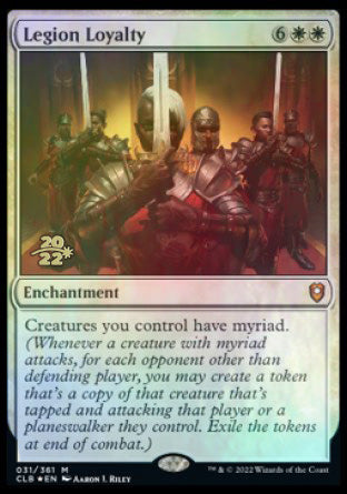 Legion Loyalty [Commander Legends: Battle for Baldur's Gate Prerelease Promos] | Exor Games Summserside