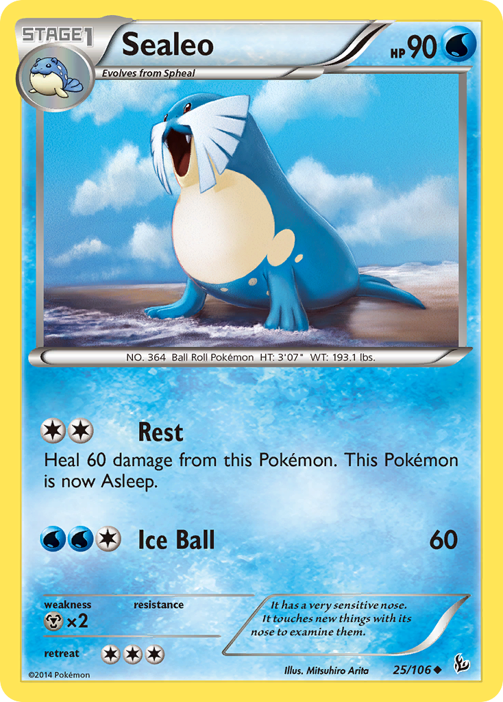 Sealeo (25/106) [XY: Flashfire] | Exor Games Summserside