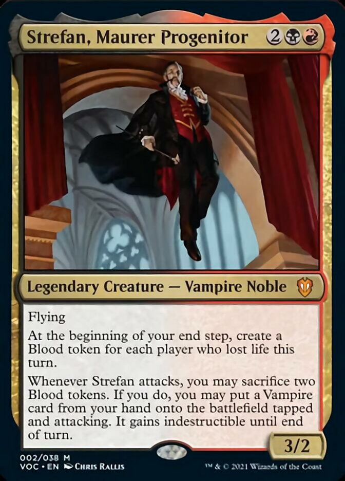 Strefan, Maurer Progenitor (Display Commander) [Innistrad: Crimson Vow Commander] | Exor Games Summserside