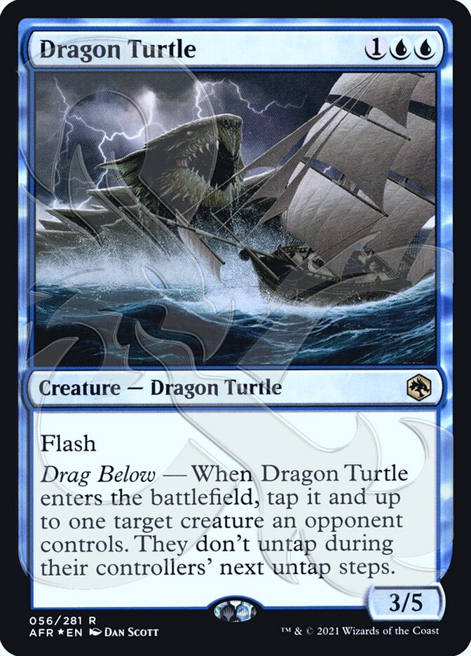 Dragon Turtle (Ampersand Promo) [Dungeons & Dragons: Adventures in the Forgotten Realms Promos] | Exor Games Summserside