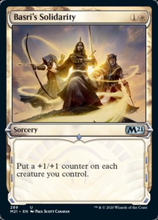 Basri's Solidarity (Showcase) [Core Set 2021] | Exor Games Summserside