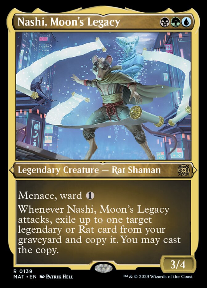 Nashi, Moon's Legacy (Foil Etched) [March of the Machine: The Aftermath] | Exor Games Summserside