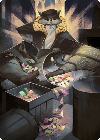 Masked Bandits Art Card [Streets of New Capenna Art Series] | Exor Games Summserside