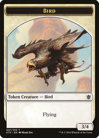 Bird Token [Khans of Tarkir Tokens] | Exor Games Summserside