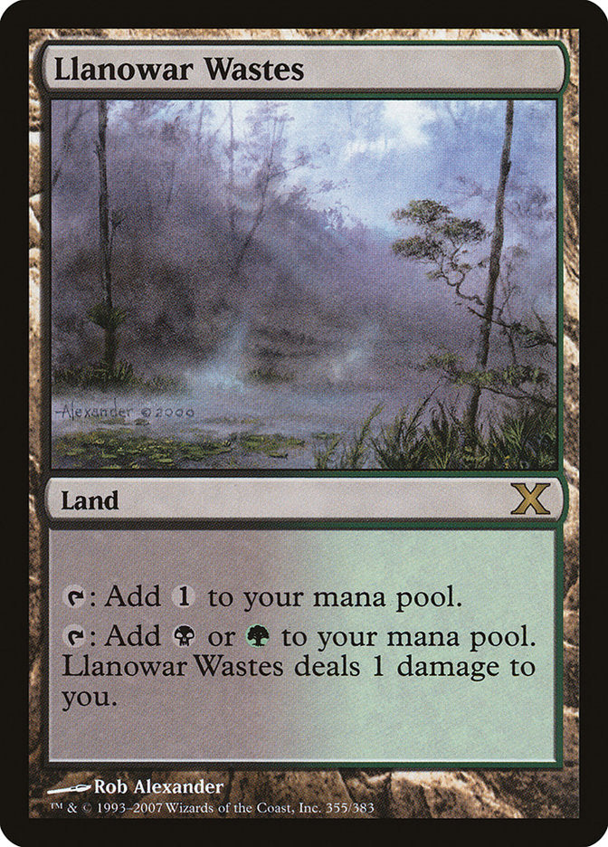 Llanowar Wastes [Tenth Edition] | Exor Games Summserside