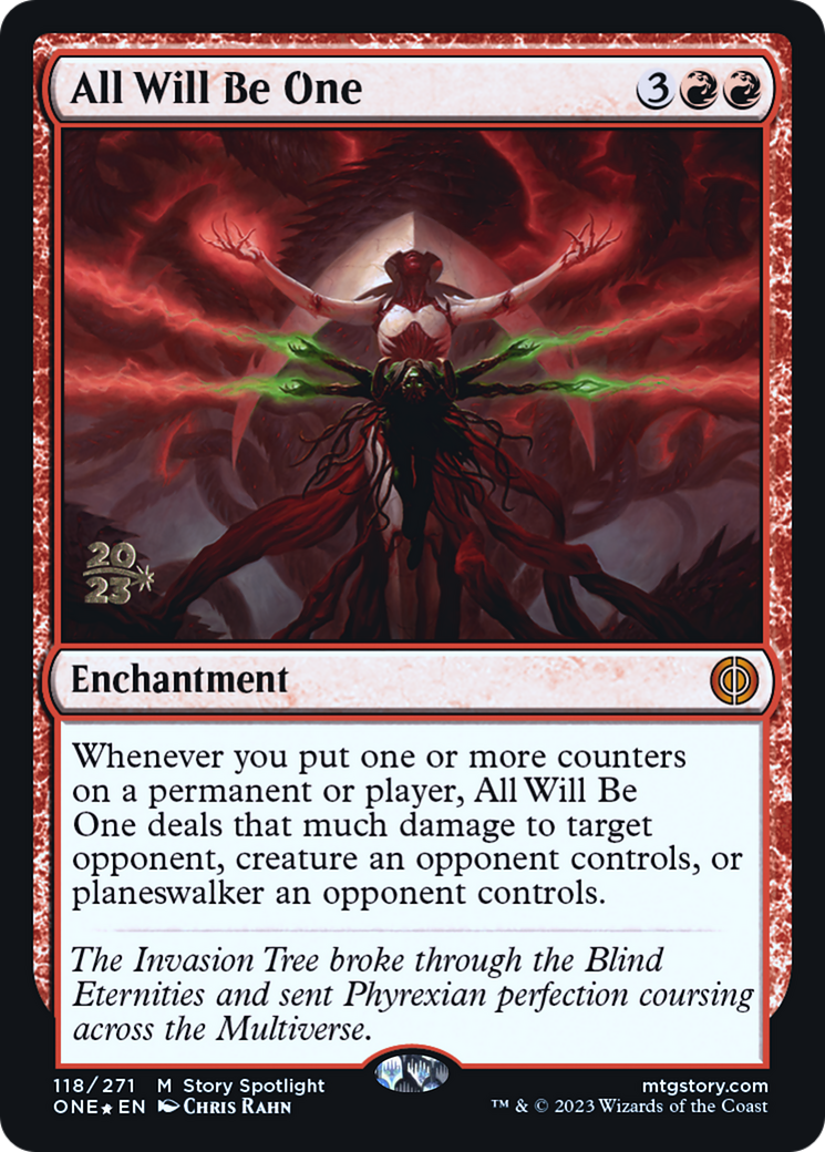 All Will Be One [Phyrexia: All Will Be One Prerelease Promos] | Exor Games Summserside