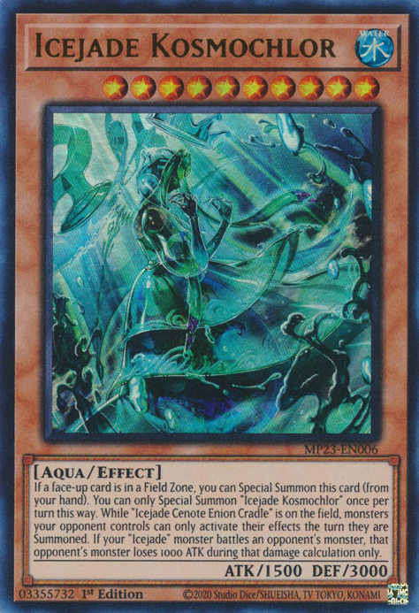 Icejade Kosmochlor [MP23-EN006] Ultra Rare | Exor Games Summserside