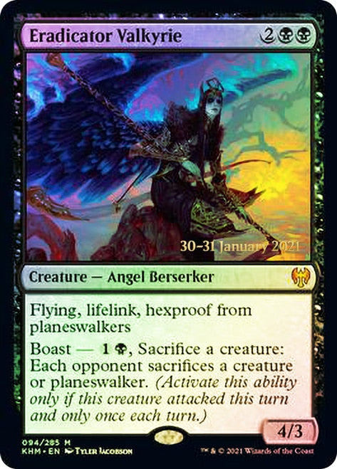 Eradicator Valkyrie  [Kaldheim Prerelease Promos] | Exor Games Summserside