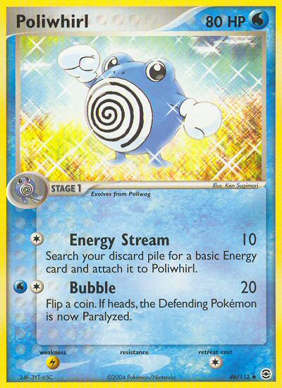 Poliwhirl (46/112) [EX: FireRed & LeafGreen] | Exor Games Summserside