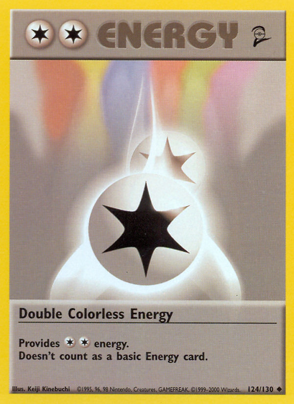 Double Colorless Energy (124/130) [Base Set 2] | Exor Games Summserside