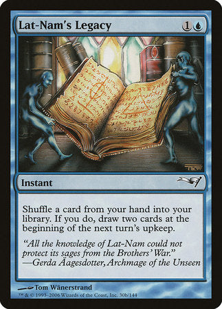 Lat-Nam's Legacy [Coldsnap Theme Decks] | Exor Games Summserside