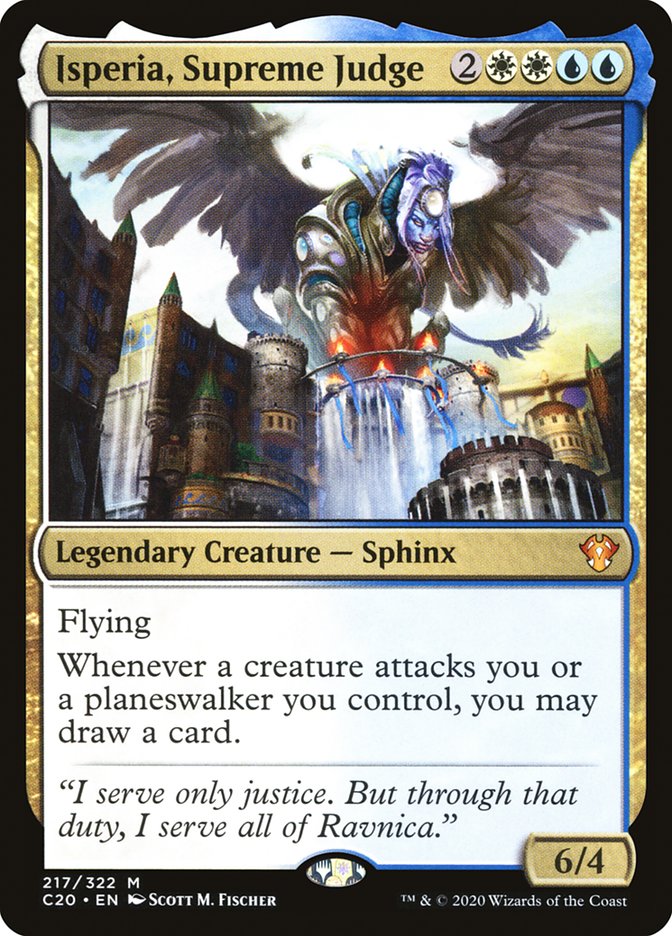Isperia, Supreme Judge [Commander 2020] | Exor Games Summserside
