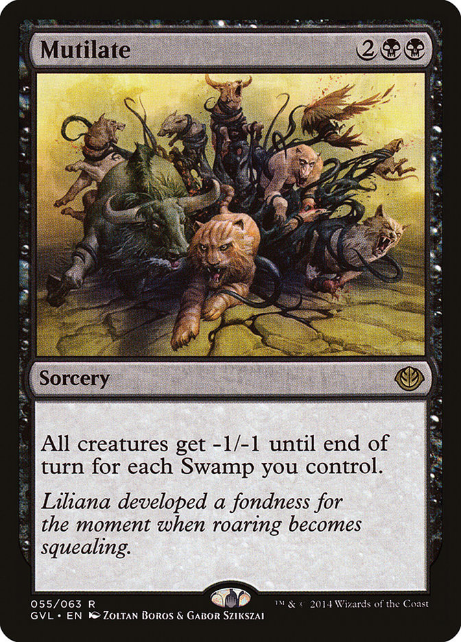 Mutilate (Garruk vs. Liliana) [Duel Decks Anthology] | Exor Games Summserside