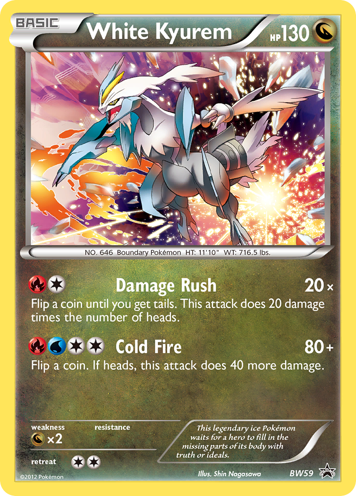 White Kyurem (BW59) [Black & White: Black Star Promos] | Exor Games Summserside