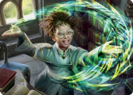 Eureka Moment Art Card [Strixhaven: School of Mages Art Series] | Exor Games Summserside