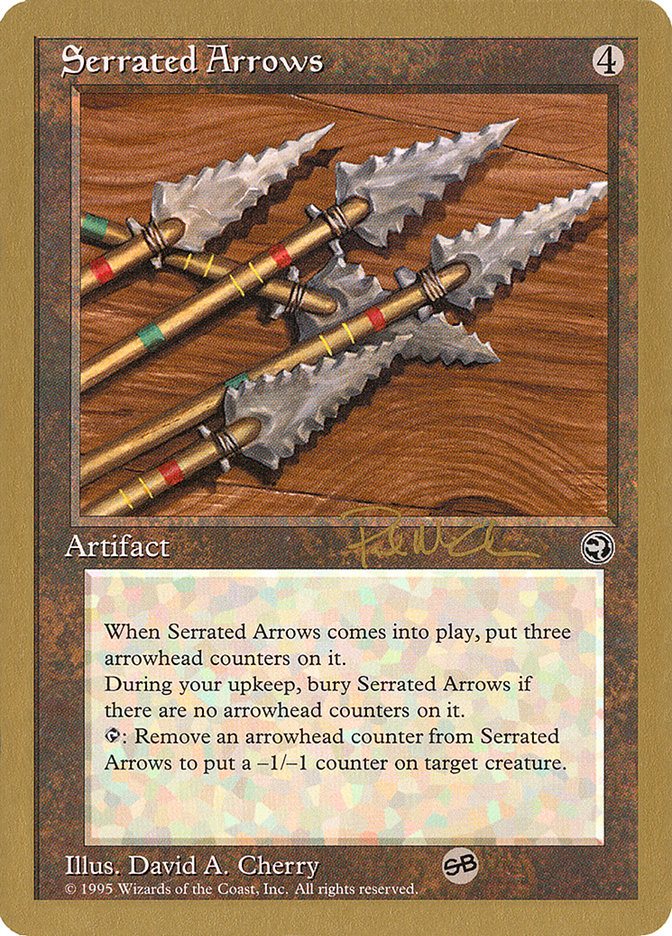 Serrated Arrows (Paul McCabe) (SB) [World Championship Decks 1997] | Exor Games Summserside