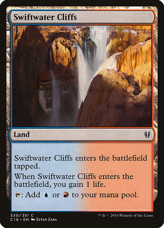 Swiftwater Cliffs [Commander 2016] | Exor Games Summserside