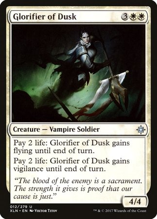 Glorifier of Dusk [Ixalan] | Exor Games Summserside