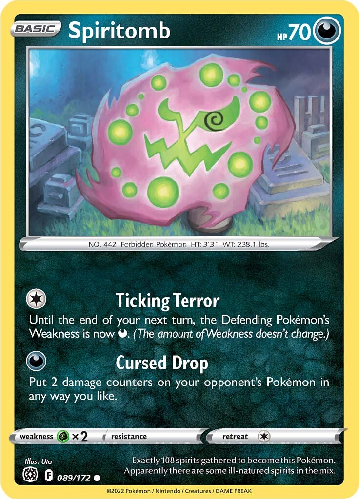 Spiritomb (089/172) [Sword & Shield: Brilliant Stars] | Exor Games Summserside