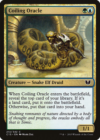 Coiling Oracle [Commander 2015] | Exor Games Summserside