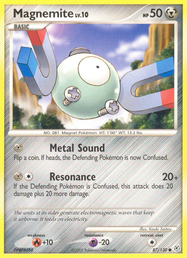 Magnemite (87/130) [Diamond & Pearl: Base Set] | Exor Games Summserside