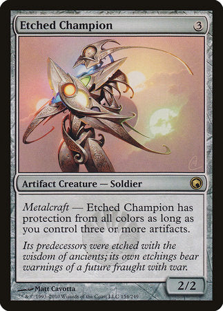 Etched Champion [Scars of Mirrodin] | Exor Games Summserside