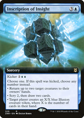 Inscription of Insight (Extended Art) [Zendikar Rising] | Exor Games Summserside