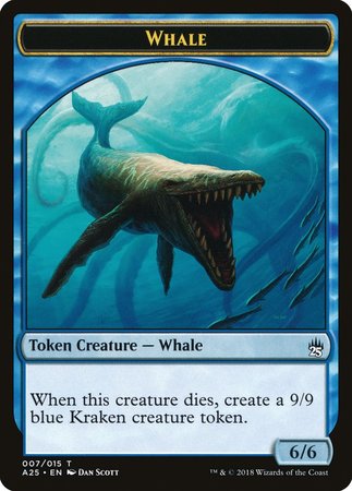 Whale Token (007) [Masters 25 Tokens] | Exor Games Summserside