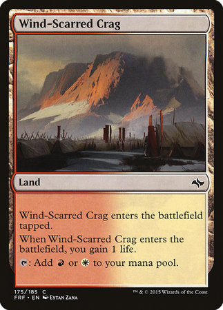 Wind-Scarred Crag [Fate Reforged] | Exor Games Summserside