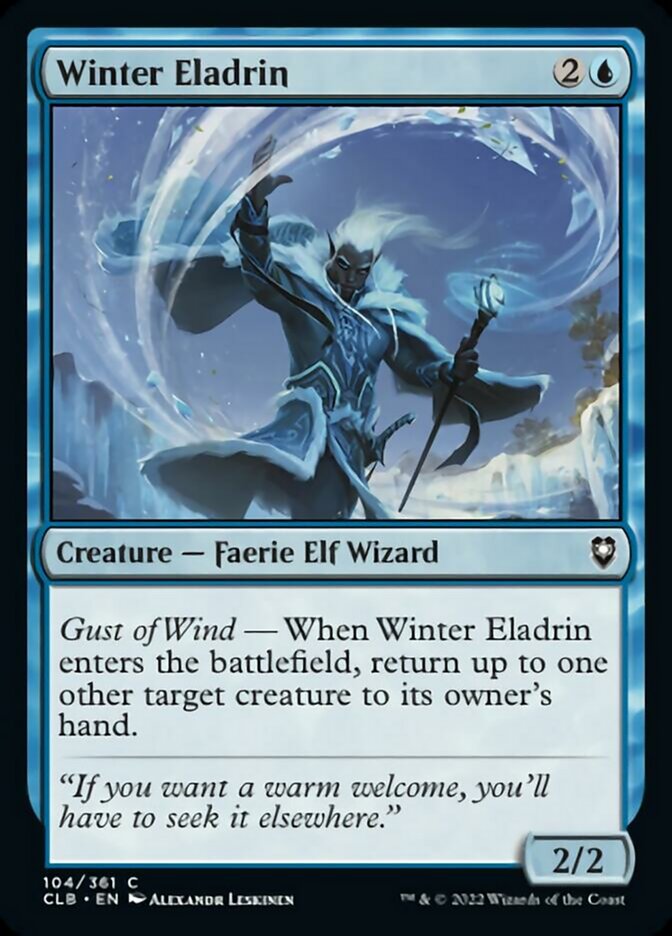 Winter Eladrin [Commander Legends: Battle for Baldur's Gate] | Exor Games Summserside