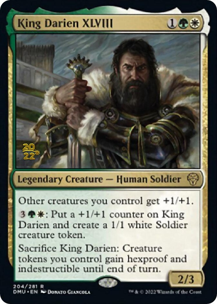 King Darien XLVIII [Dominaria United Prerelease Promos] | Exor Games Summserside