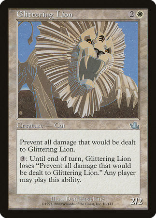 Glittering Lion [Prophecy] | Exor Games Summserside