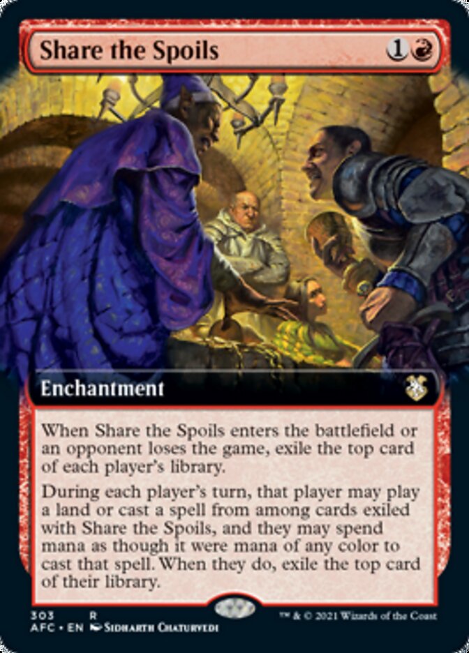 Share the Spoils (Extended) [Dungeons & Dragons: Adventures in the Forgotten Realms Commander] | Exor Games Summserside