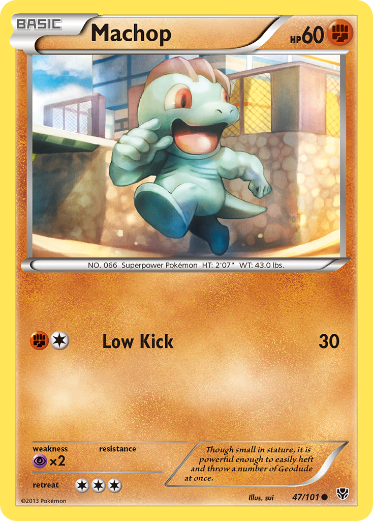 Machop (47/101) [Black & White: Plasma Blast] | Exor Games Summserside